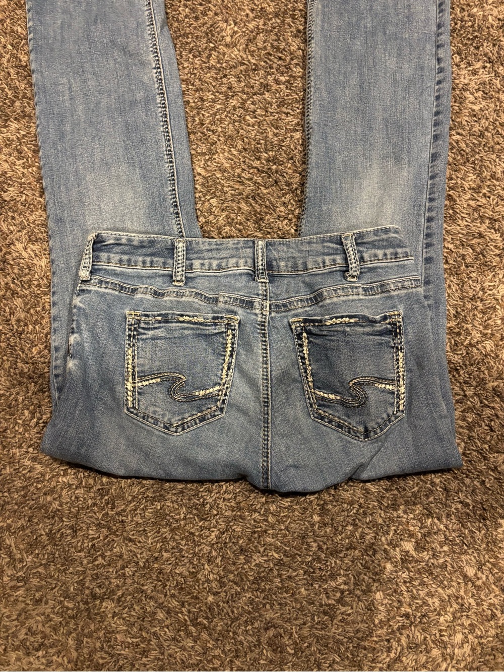 Women's Silver Slim Boot Jeans